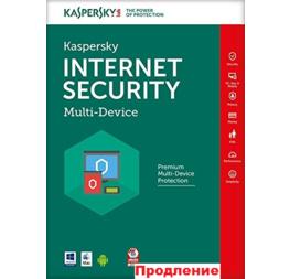 Kaspersky Internet Security Для всіх пристроїв, продовження ліцензії, на 1 рік, на 1 пристрій