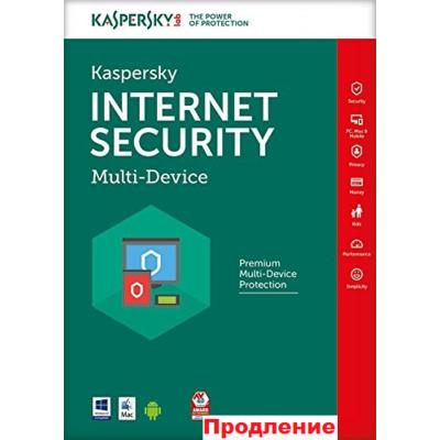 Kaspersky Internet Security Для всіх пристроїв, продовження ліцензії, на 1 рік, на 3 пристрої